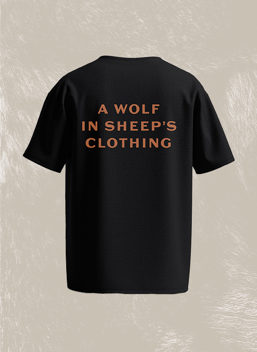 Smiling Wolf Black T-Shirt